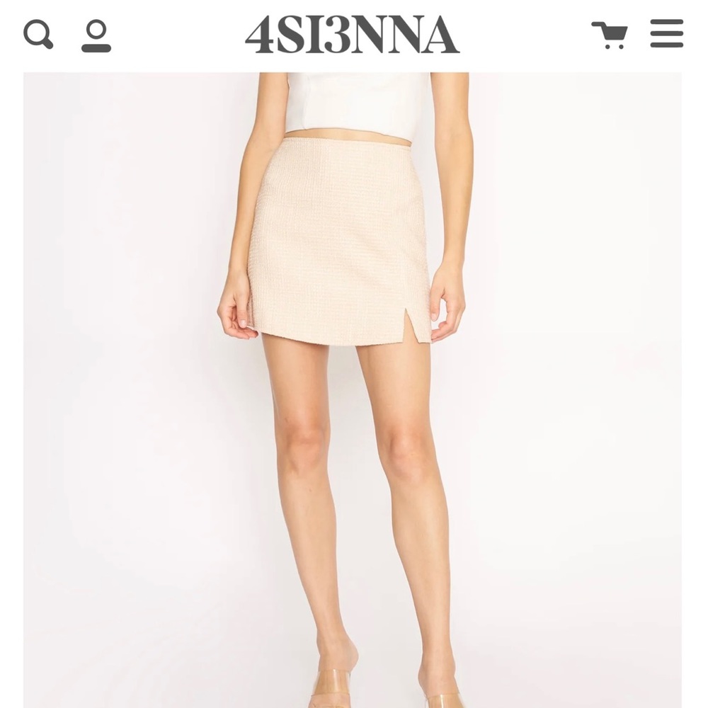 4si3nna High Rise Mini Skirt - Picture 2 of 10